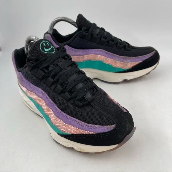 Nike Unisex Big Kids Air Max 95 GS “Have a Nike Day” Multicolor Shoes - Size 7 Y