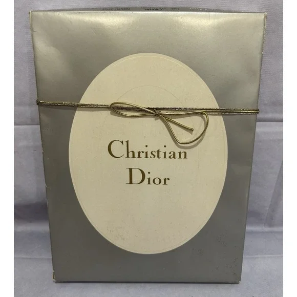 Christian Dior Stockings Nylon New Open Box French Beige Size #2 Vintage‎