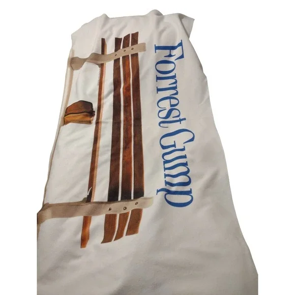 Forrest Gump Beach Towel‎ Logo Vision Nostalgia 90s 30x56