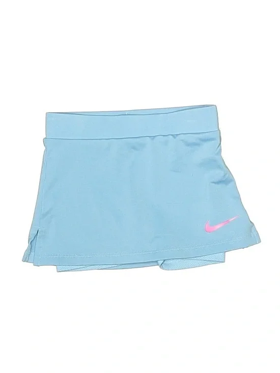 Baby Nike Dry Fit Skort Blue with Pink Swoosh