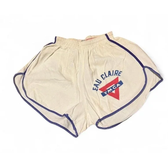 Vintage 50's YMCA Champion Running Shorts Mens Medium 32-34 Cotton