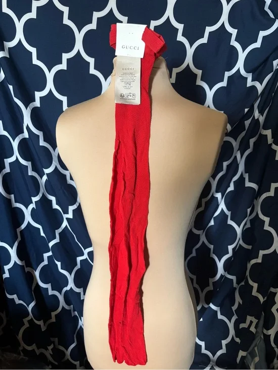Gucci Women's Tights New Bay Red Medium