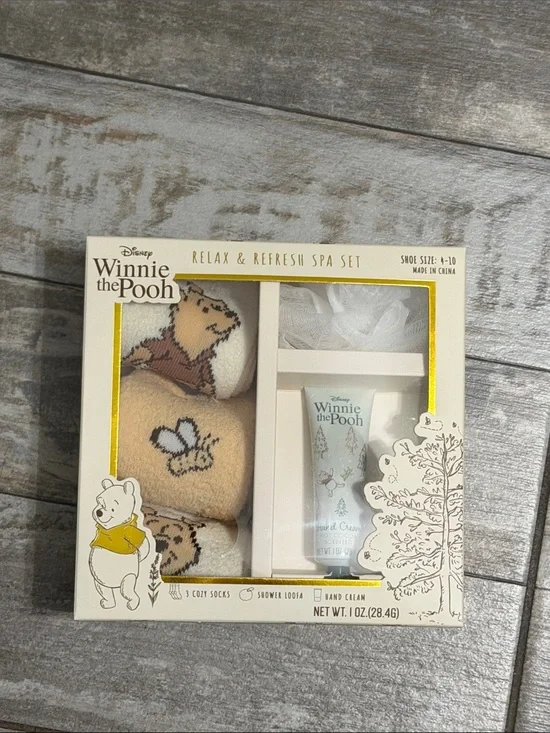 Winnie the Pooh Relax & Refresh Spa Set - Cream/Beige