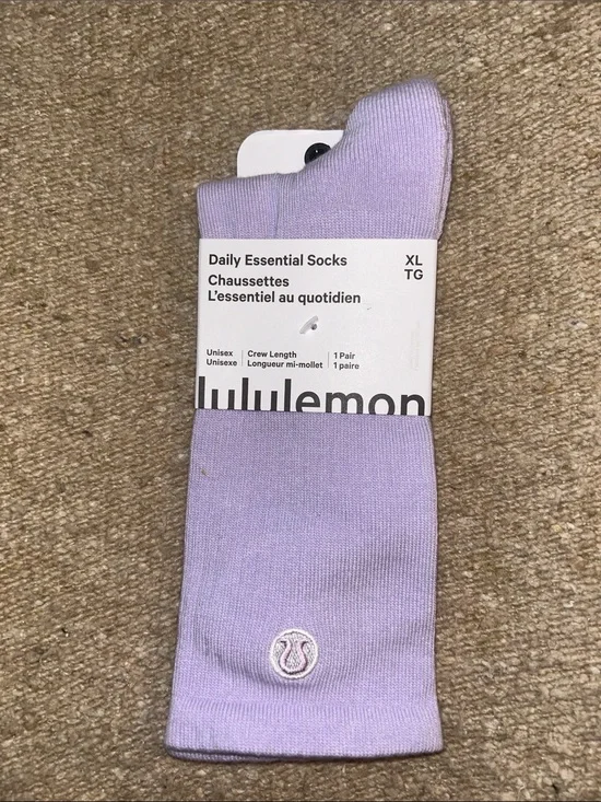lululemon athletica Lavender Crew Socks - Daily Essential