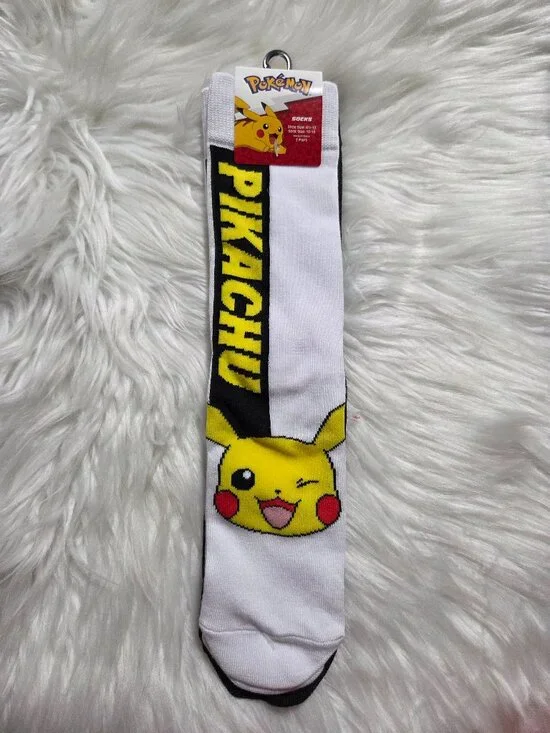 Pokemon Set of 2 Tube Socks