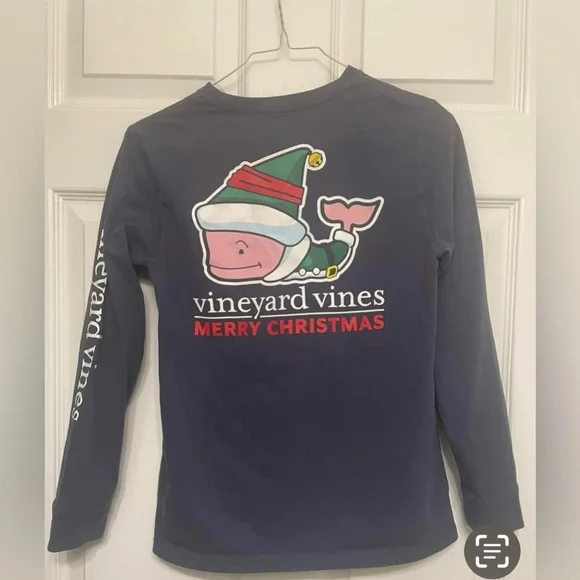 Kids M 12-14 Vineyard Vines Christmas Shirt