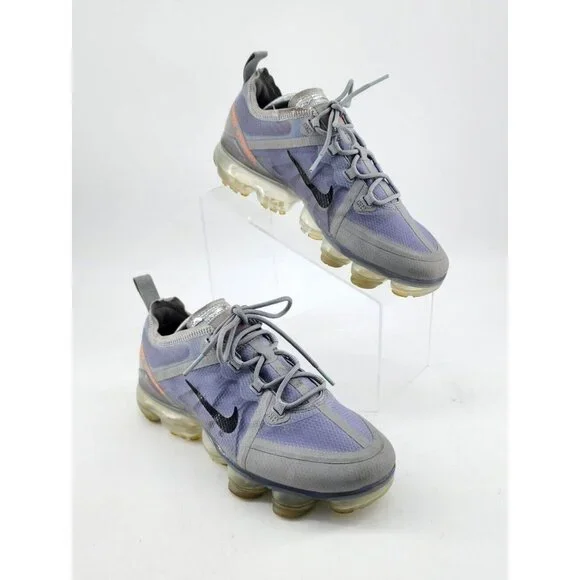 Nike Kids Air VaporMax '19 Wolf Grey Running Trainer Sneaker Shoes CT9131-001 7Y