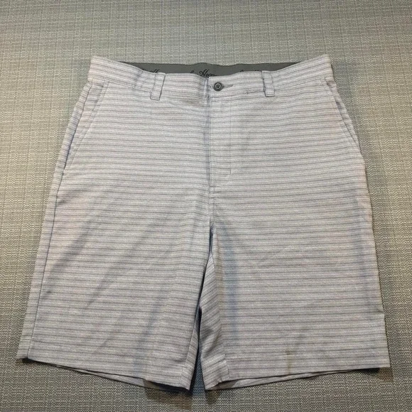 Ben Hogan Gray Striped Shorts Men's Size 34
