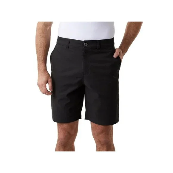 NWOT 32 Degrees Cool Men's Shorts Size 34 Black Lightweight Polyester