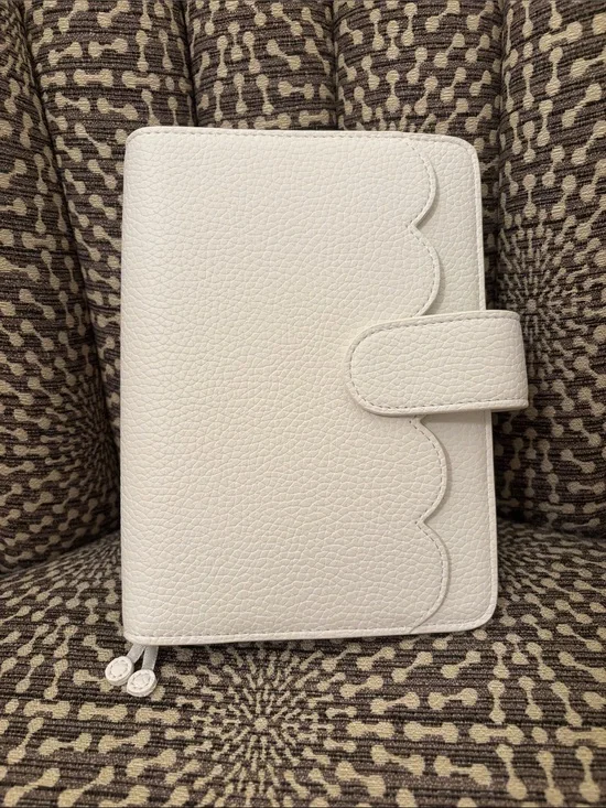 Aura Estelle B6 Airy Planner Cover Cloud – White Snow Angel New and unused