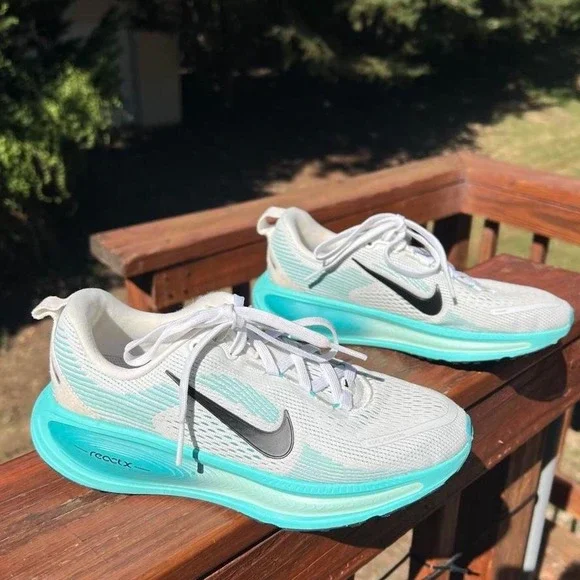 Nike Vomero 18 Youth 3.5 Womens 5 Geode Teal Gray White Running Sneakers