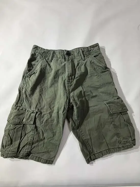 Levis Olive Green Utility Cargo Shorts Mens Size W29