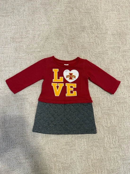 Iowa State Cyclone Girls Tunic Sweater(2T)