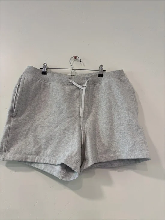 Lululemon Mens Steady State Classic Fit Shorts 5” LM7BD3S XL Heathered Grey
