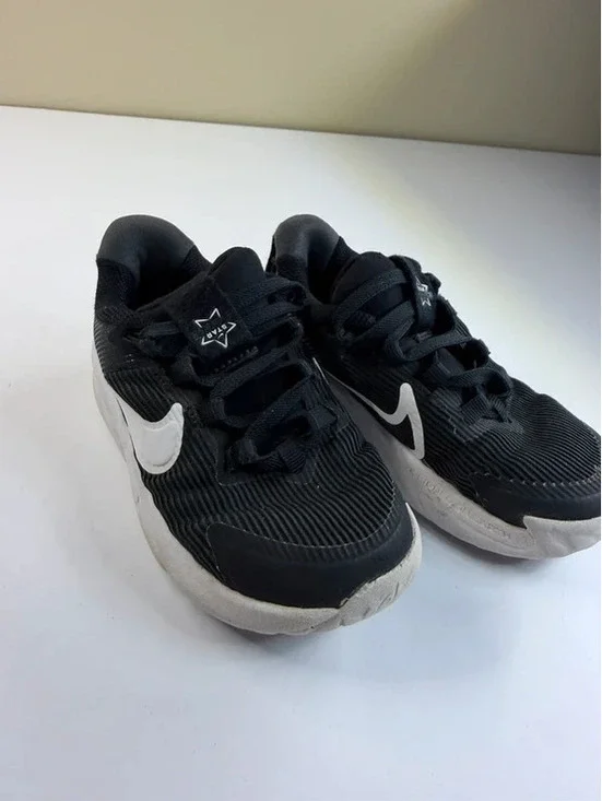 Nike Star Runner Kids Toddler Size 9C Black White Sneakers DX7616-001