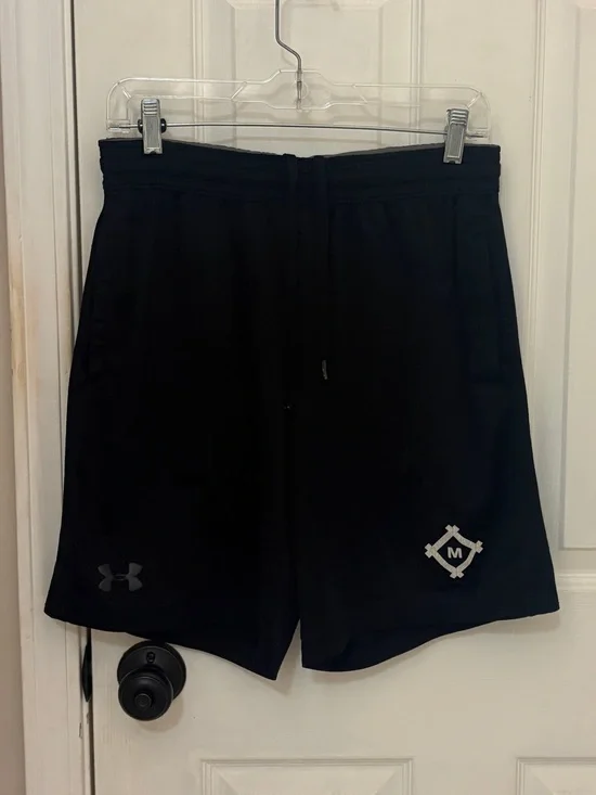 Under Armour University of Michigan Black Athletic Shorts