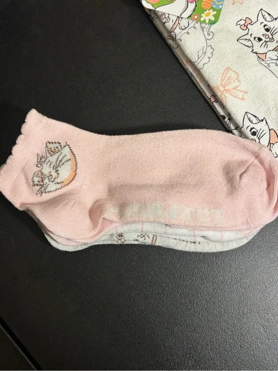 Disney Marie 3 Pack Women’s Socks