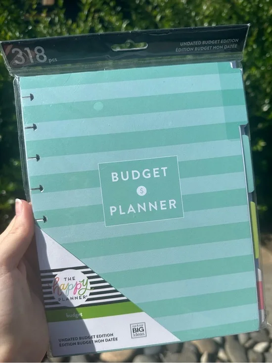 The Happy Planner Undated Budget Edition Insert Pages Stickers