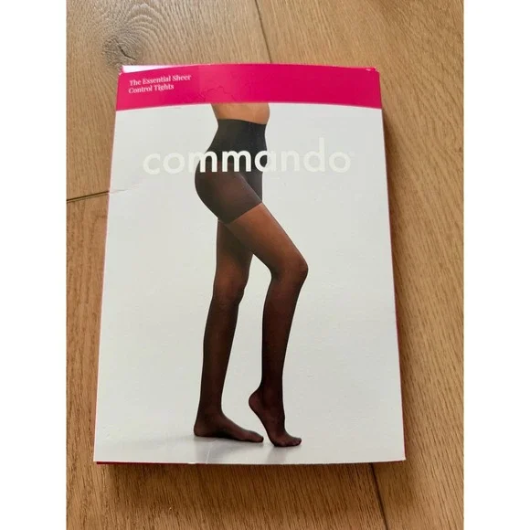 Commando Essential Sheer Control Tights Medium Nude HCK10T01 Small