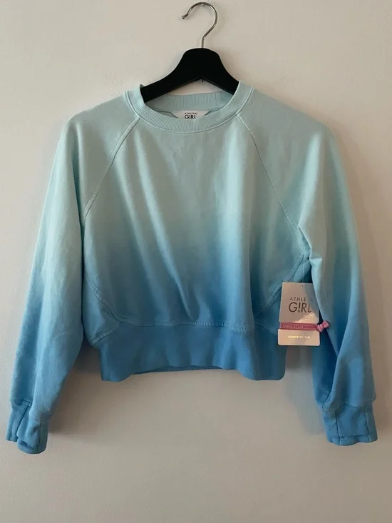 Athleta Girl Ombre Pullover Sweatshirt Size M