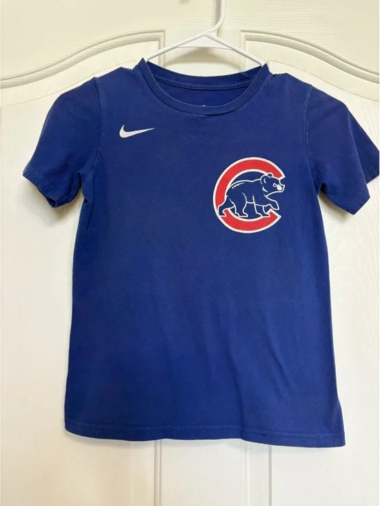 Boys Chicago Cubs Small Nike Tshirt