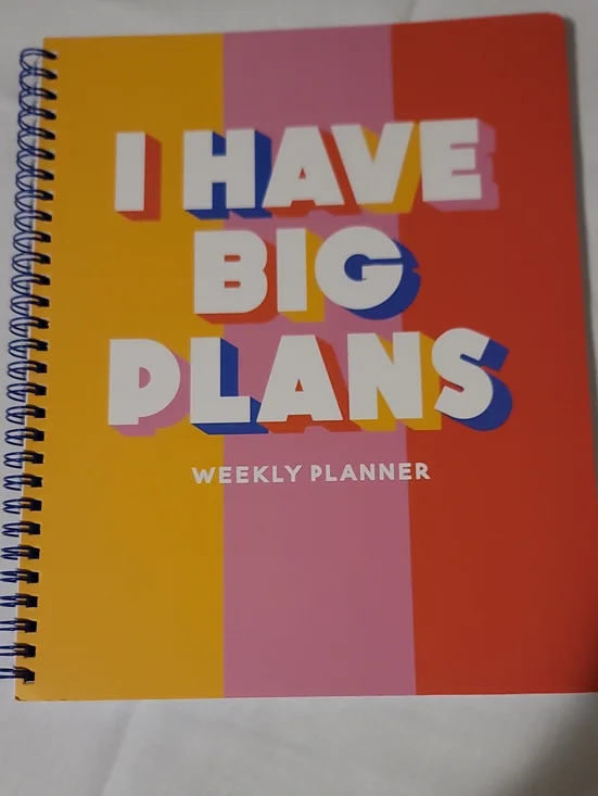 Non Dated Weekly Planner