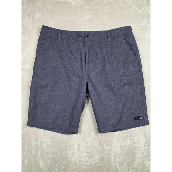 Oakley‎ Hybrid Board Shorts Mens 40 Blue Regular Fit Casual Outdoors