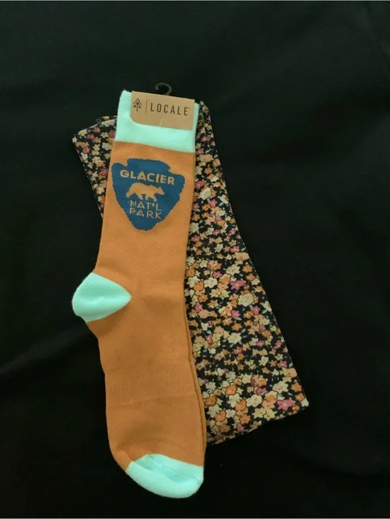 Unisex Glacier Bay Socks PLUS Natural Life BOHO Half Bandeau