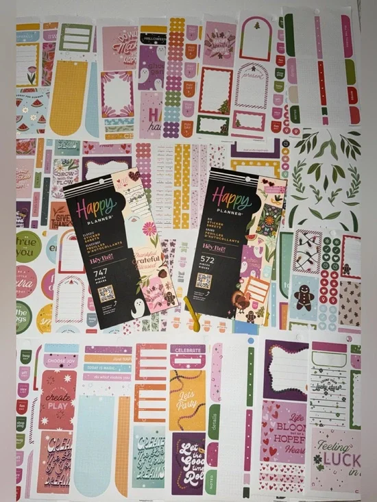 The Happy Planner sticker LOT