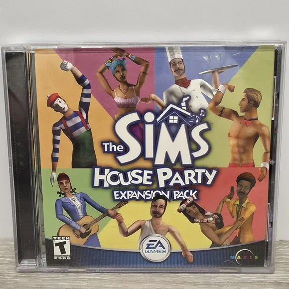 EA Games The Sims House Party Expansion Pack (PC, 2001)‎