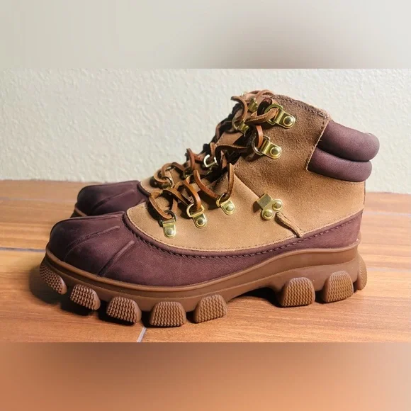Sperry Women's Brown The Summit Snow Lace Up Ankle Boot Size: 7.5