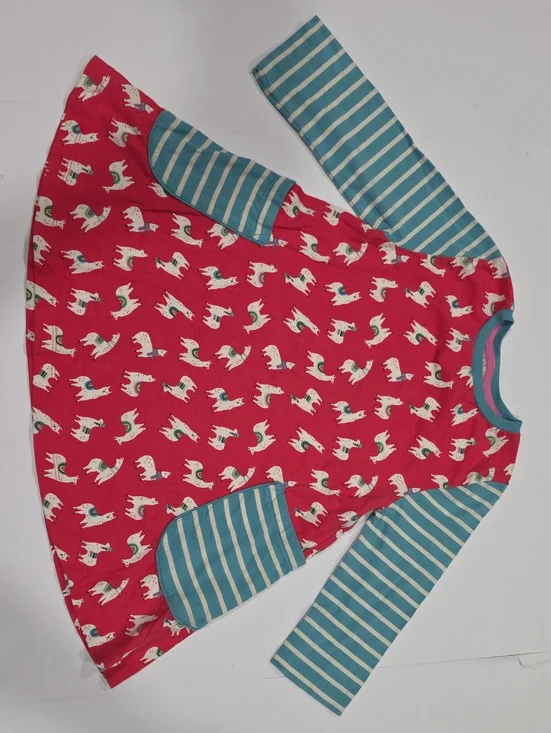 Llama Llama Mini Boden Tunic Girls size 7-8y Adorable Print