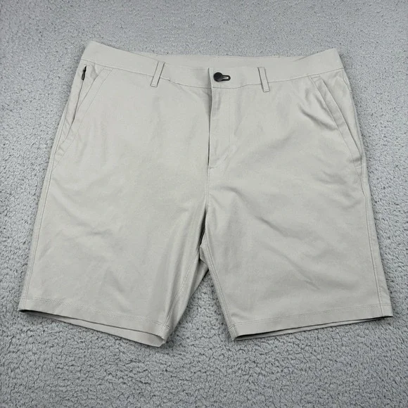Public Rec All Day Every Day Shorts Men's 36 Gray Stretch Golf Casual