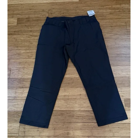 NEW Duluth Trading Co Men's Black Flexpedition Standard Pants Lined Cargo 42x30