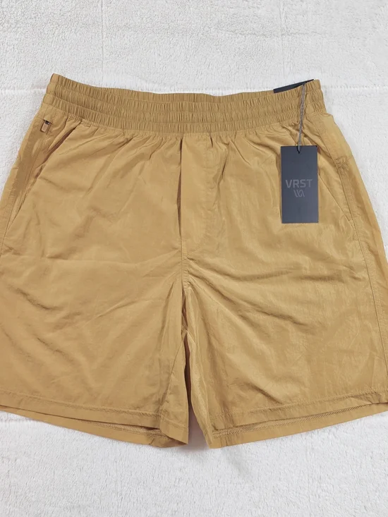 VRST Men's Gold Hybrid Unlined Shorts