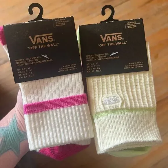 Vans Women’s Socks Set of 2