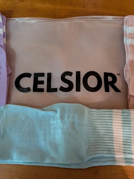 Celsior Brand Yoga Compression Socks 3 pairs