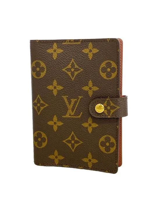 Louis Vuitton Notebook Cover Monogram Agenda PM Brown