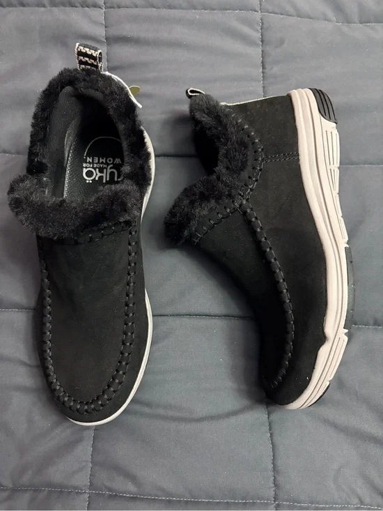 Ryka Water-Repellent Cozy Lined Slip-Ons - Ariana