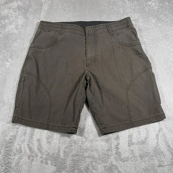 Kuhl Ramblr Shorts Mens 36 Brown Hiking Vintage Patina Dye Style 5125‎ Outdoor