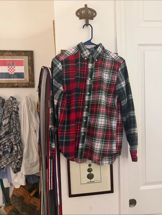 Ralph Lauren Polo Boys Tartan Plaid Shirt