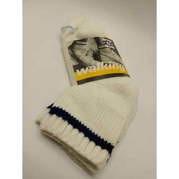 Pro Spirit Womens Walking Socks Cushion Sole NWT Made USA