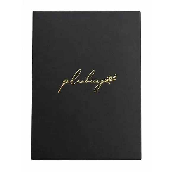 Planberry Budget Planner Organizer Undated 12 Month‎ Tropical Monstera A5