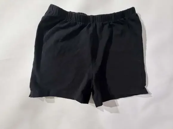 The Childrens Place Black Stretch Fitted Bike Shorts Girls Size XL 14