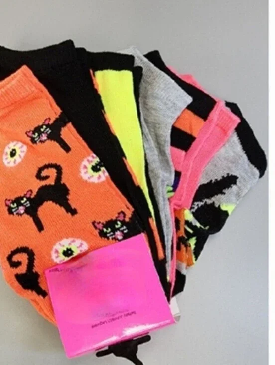 Betsey Johnson 10-Pack of Halloween Low Cut Socks