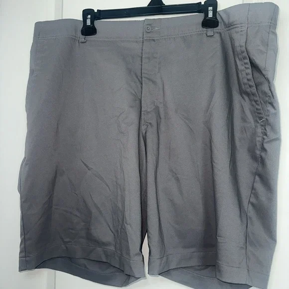 Nike Golf Shorts Standard Dri-Fit Gray Pockets Stretch Men's Size 42
