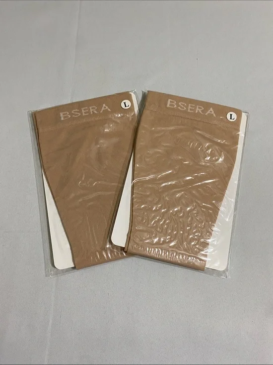 BSERA Calf Compression Sleeves 2 Pairs Women's Size L