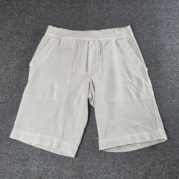 James Perse Standard Lounge Shorts Gray Mens 1 Small MOY4091 French Terry USA