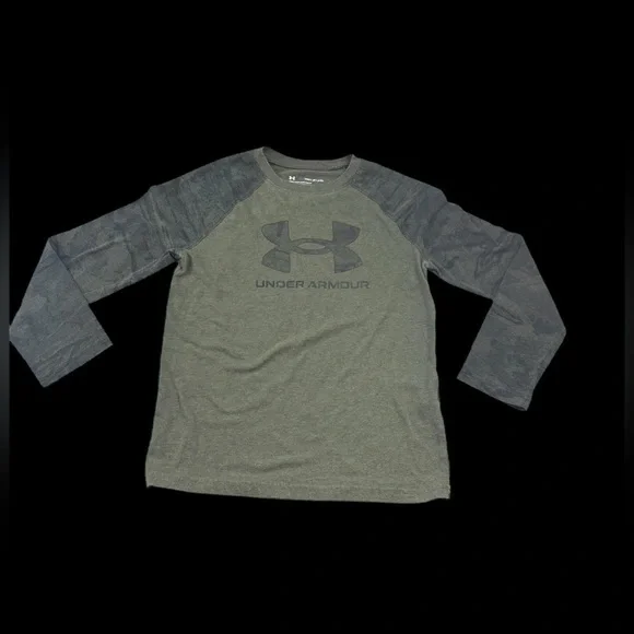 Under Armour Kid's camo Graphic Long Sleeves T-Shirt | Ysm k237