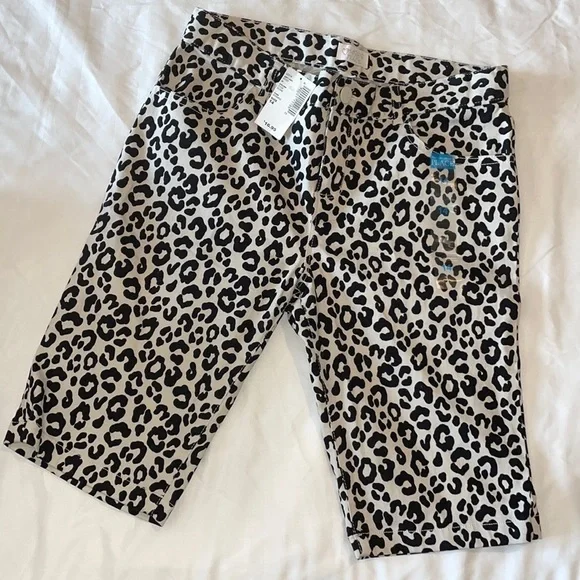 Children’s Place Leopard Animal print shorts